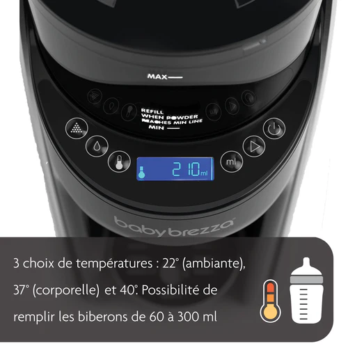 Baby Brezza Préparateur de biberons automatique Formula Pro Advanced - All Black