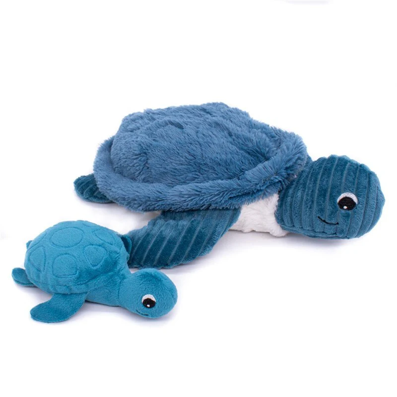 SAUVENOU LA TORTUE MAMAN & BEBE BLEUE