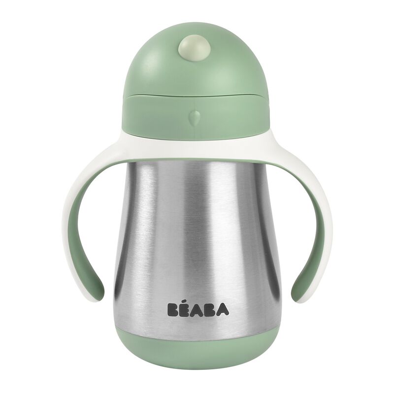 BEABA Tasse paille inox 250 ml