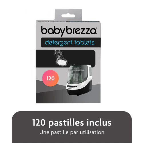 BABY BREZZA Pastilles Détergentes X120 Bottle Washer Pro