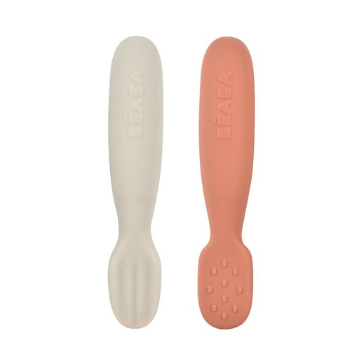 BEABA Lot de 2 pré-cuillères en silicone