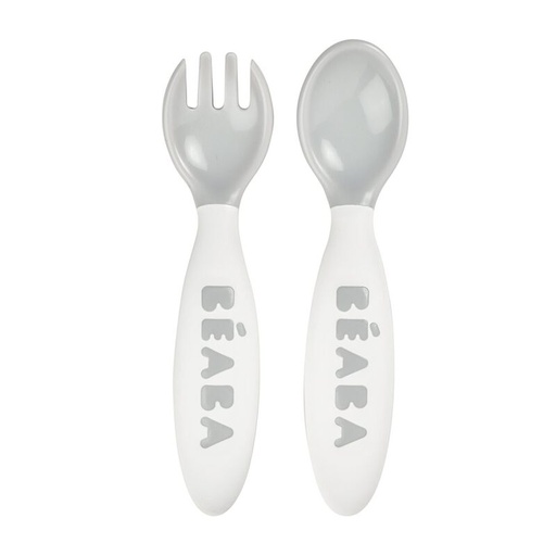 BEABA Set de 2 couverts ergonomiques 2ème âge