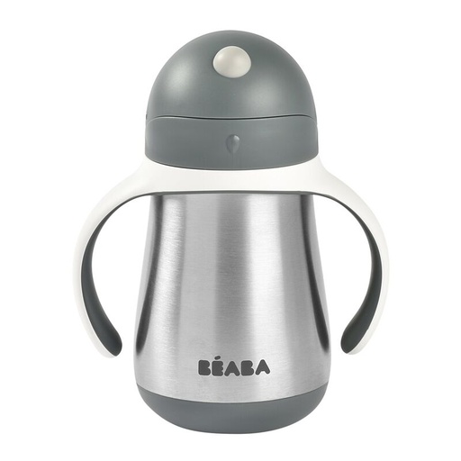 BEABA Tasse paille inox 250 ml