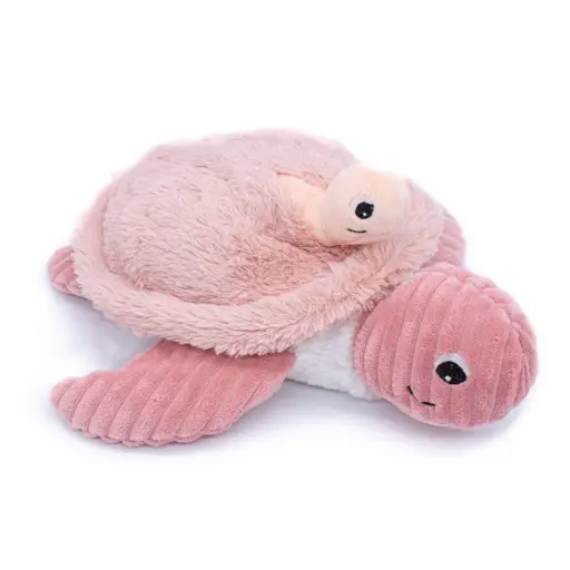 [73501] SAUVENOU LA TORTUE MAMAN & BEBE ROSE